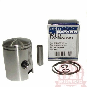 Tłok kompletny PIAGGIO BRAVO-SI BOXER SW 10 (39,00) PC1102080 Meteor