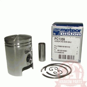 Tłok kompletny HONDA DIO-SC50-BALI (40,00) PC1359100 Meteor
