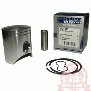 Tłok kompletny nadwymiarowy, 53,97 mm, Honda NSR 125, KY4, PC1395C Meteor