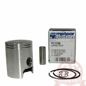 Tłok kompletny nadwymiarowy, 41,8 mm, Minarelli 50 AM 345 AM6, PC1538150 Meteor