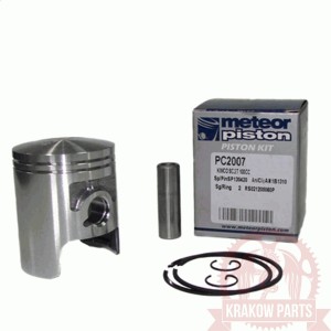 Tłok kompletny nadwymiarowy, 52 mm, Kymco 100, PC2007140 Meteor