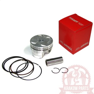 Tłok kompletny, 52 mm, 124,6 cm (125 cc), Yamaha X MAX 125, City, WR, YZF R, MBK Citylinder, Airsal SDA06125852