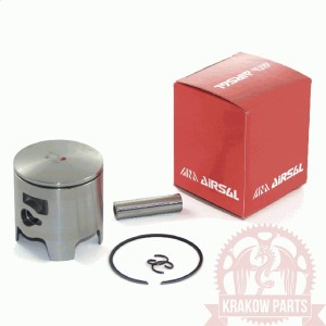 Tłok kompletny, 47,6 mm, 69,7 cm (70 cc), Minarelli Vertical A/C, Aprilia Amico, SR, Italjet Astra, MBK Booster, Yamaha BWS, Zuma, Airsal SDA061318476