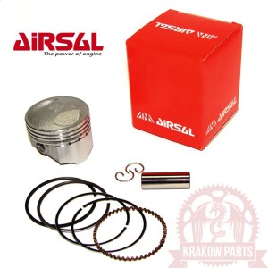 Tłok kompletny, 42 mm, 63 cm (65 cc), Peugeot Kisbee 50, Vivacity, SYM Orbit II, Jet 4, Airsal SDA06370342