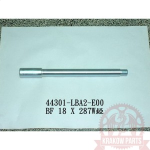 AXLE FR WHEEL M20*287MM Kymco Xciting 500 original 44301-LBA2-E00