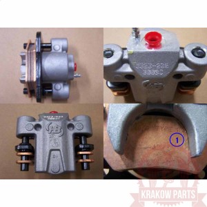 ZACISK HAMULCOWY Kymco MXU 700, oryginał 45100-PWB1-600