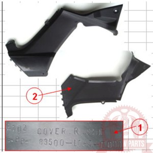 COVER 83500-LCA5-E01-N1R