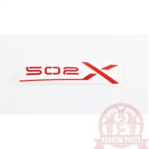 STICKER 502X RED