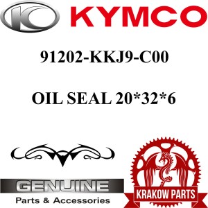 USZCZELNIACZ OLEJOWY 20*32*6 91202-KKJ9-C00