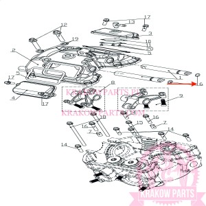 O-RING 9.8X2.4 Linhai original 71719