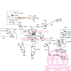 DIAPHRAGM Kymco MXU 700, oryginał 45520-KKC4-900
