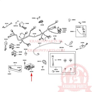 MODUŁ ECU Kymco MXU 500i, oryginał 3920A-LKA8-E00
