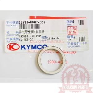 USZCZELKA KOLEKT. WYDECH. Kymco 18291-GGA7-C01