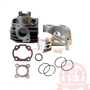 CYLINDER  47 mm ŻELIWNY Z GŁOWICĄ HONDA DIO / KYMCO ZX A/C, POWER FORCE PF 10 008 1461