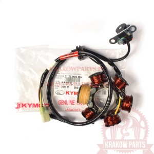 Cewki kompletne (Stator) Kymco Super 9 AC, Vitality 50 2T, D402, oryginał 31120-KKD6-E0A