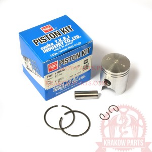 Tłok kompletny nadwymiarowy 40,75 mm, Yamaha DT 50, RD 50, LB 50, QA 50, QB 50, TKRJ AY0033X