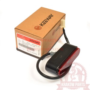 LAMPKA PODŚWIETLENIA TABLICY REJ. 82900D010000, RKS 125 EFI, RKS 125i Sport, RKV 125 EFI, Keeway oryginał