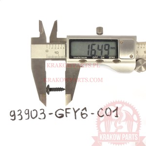 Screw 4*14 mm Kymco Agility 50, People One 125, Super 8 125, Like 200, original 93903-GFY6-C01