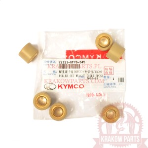 ROLKI WARIATORA KOMPLET AGILITY 125/CITY 125 (6 SZT.) 22121-GFY6-345