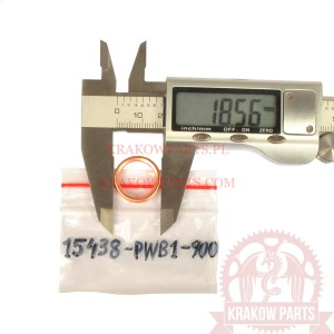 GASKET METAL COMPRESSION Kymco MXU 700, oryginał 15438-PWB1-900