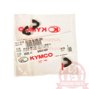 Ślizgi wariatora 3 szt. Kymco Agility 50, Vitality 50, Maxxer 50, MXU 50, oryginał 22132-GLW0-305