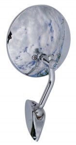 FAR зеркало SAMOCHODOWE DWUSTRONNE (LEWE+PRAWE) OKRĄGŁE CHROMOWANE (PRZYKRĘCONE) FAR7544