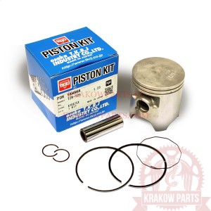 Tłok kompletny nadwymiarowy 57,65 mm, Yamaha TZR-125, DT-125R, TKRJ AY0675X