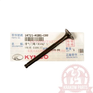 ZAWÓR GŁOWICY (WYDECH) AG 50 KGBG-900 14721-KGBG-C00