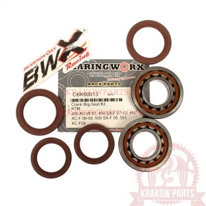 BEARING WORX ŁOŻYSKA WAŁU KORBOWEGO Z USZCZELNIACZAMI KTM 450/505/530 (07-) (MADE IN JAPAN) (NTN) (23.CBS64007) (00050002304) CBK60013