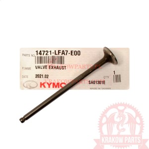 VALVE EXHAUST Kymco Downtown 125, X-Town 125, People GT 125 original 14721-LFA7-E00
