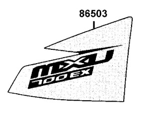 NAKLEJKA PRZEDNIA PRAWA 86503-AGB8-E60-T01