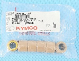 ROLKI WARIATORA KYMCO AGILITY S 125 CBS / AGILITY 16+ 125 E5 (KPL 6 SZT.) 22121-KFAF-305