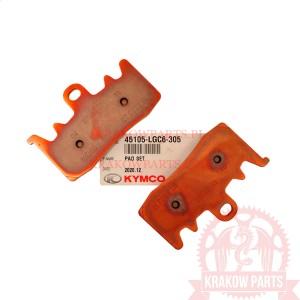 KLOCKI HAMULCOWE BREMBO (2 SZT.) 45105-LGC6-305 Kymco AK 550 (AK550), oryginał