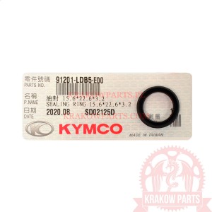 USZCZELNIACZ 15.6*22.6*3.2 91201-LDB5-E00 Kymco MXU 500, UXV 500, oryginał