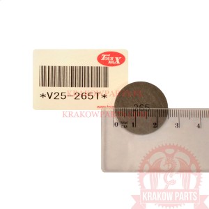 TOURMAX PŁYTKA ZAWOROWA 25 MM X 2,65 MM V25-265T