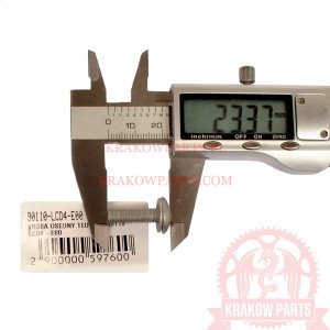 Śruba osłony tłumika 6x20 mm, Kymco Agility City 50, Like 125, People S 200, oryginał 90110-LCD4-E00