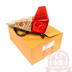 Lampa tylna z kierunkowskazami, lewa, Kymco MXU 250, MXU 300, MXU 500i IRS, oryginał 33750-LCA5-E00