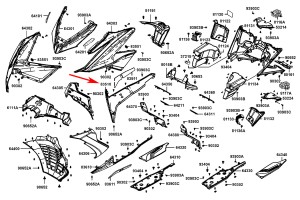 КРЫШКА R сторона 83510-LGC6-E00-JJP