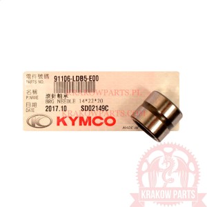 ŁOŻYSKO IGIEŁKOWE 14*22*20 Kymco MXU 700, oryginał 91106-LDB5-E00
