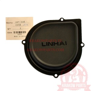 LEFT SIDE COVER OF ATV500-D EFI T3b Linhai original 35270