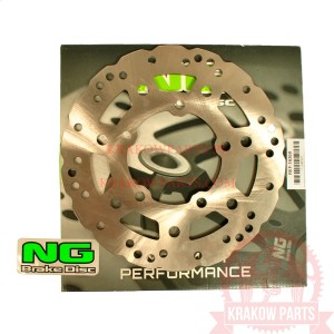 NG TARCZA HAMULCOWA TYŁ KYMCO SUPER DINK/DOWNTOWN 125/300/350 KAWASAKI URBAN 125/300 17-18 (240X88X5,0MM) (5X10,5MM) WAVE NG1636X