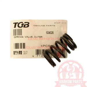 SPRING, Zawór, OUTER TGB Blade 425, Blade 550, Target 425, Target 525, oryginał 924026