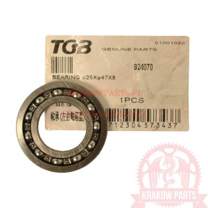 Łożysko φ25Xφ47X8 TGB Blade 425, Blade 550, Target 425, Target 525, oryginał 924070