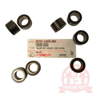 ROLLER SET WEIGHT (1SET:8 PCS) 22121-LGC6-305 Kymco AK 550 (AK550), oryginał