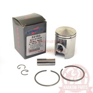 VERTEX TŁOK MORINI S6 50CCM (38,94MM) CYLINDER ŻELIWNY NOMINAŁ (PIERŚCIENIE 52520003900 X 1, 52615003900 X 1) 22160