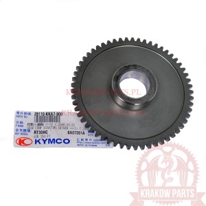 KOLO ZEBATE NAPEDZANE ROZRUSZ. ZING 2 125 28110-KKA7-900 Kymco Zing 125, oryginał