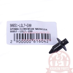 SPINKA ELEMENTÓW NADWOZIA 90651-LGL7-E00