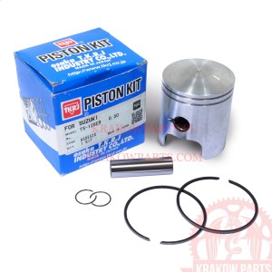 Tłok kompletny nadwymiarowy 56,5 mm, Suzuki TS-125, TS-125ER, TKRJ AS0552X
