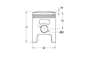 TŁOK METEOR TOMOS 50 2T (39,00) PC0872100
