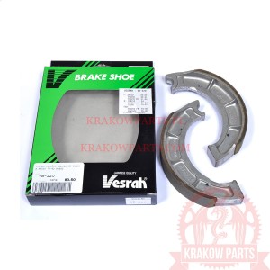 VESRAH SZCZĘKI HAMULCOWE YAMAHA XT500 76-82 PRZÓD VB-220